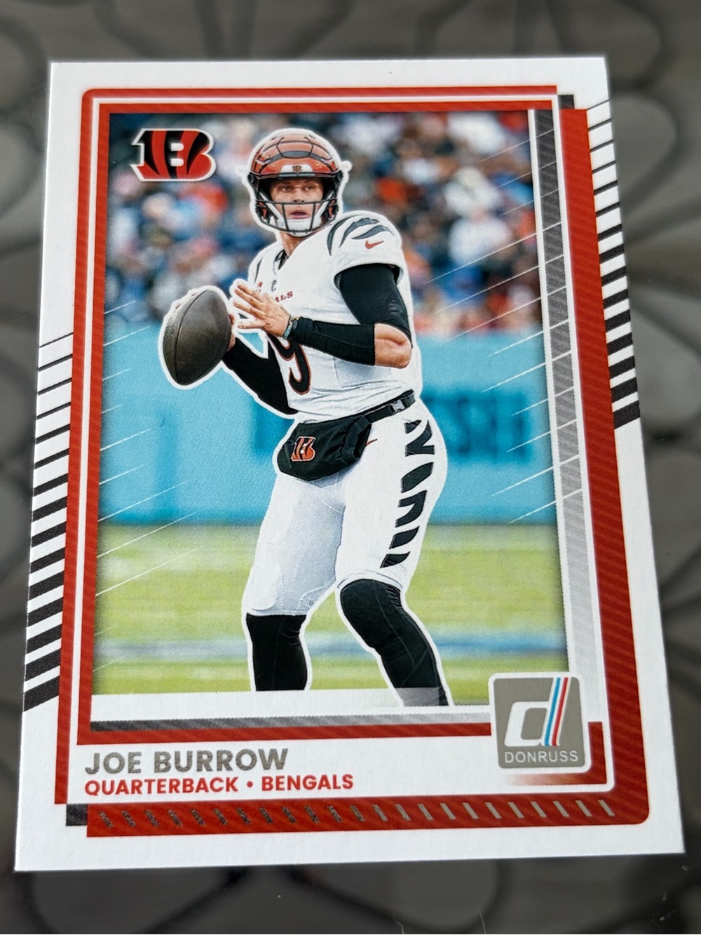 Joe Burrow 2025 Panini Cincinnati Bengals NFL Football Card